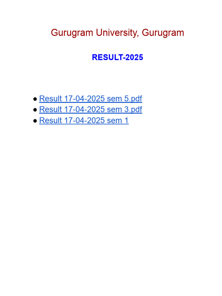 Result Notice Dec-Jan2025 of BA | PDF