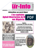 Aïr Infos Du 01-11-08