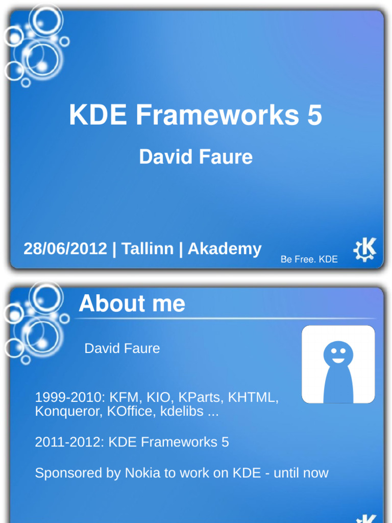 KDE Frameworks 5 Overview | PDF | Software | System Software