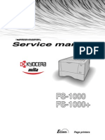 Kyocera FS-1000 Plus Service Manual