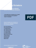 Memoria y dictadura. Un espacio para la reflexión desde los DDHH