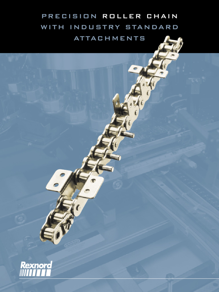 Precision Roller Chain Attachments Guide | PDF