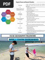 Coastal Fieldwork Techniques for GCSE | PDF | Coast | Beach