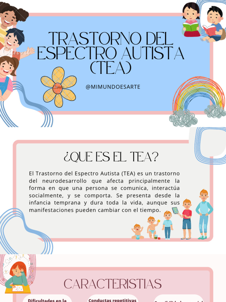 Guía Completa sobre el Trastorno del Espectro Autista | PDF | Autismo ...