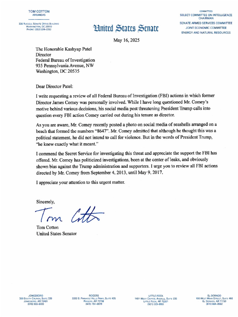Patel Letter | PDF