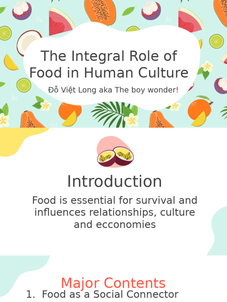 The Cultural Impact of Food on Society | PDF | Food Security | Food ...
