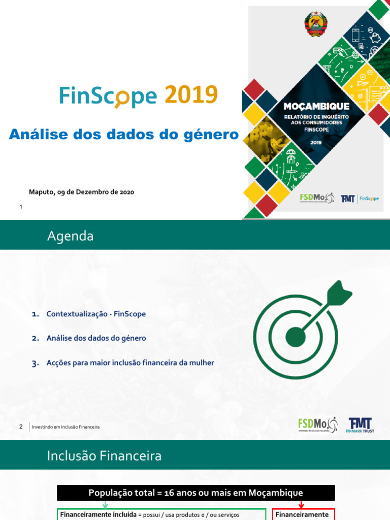 Inclusão Financeira em Moçambique: Desafios e Ações | PDF | Inclusão ...