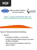 AASM Guidelines for PAP Titration | PDF | Sleep Apnea | Sleep