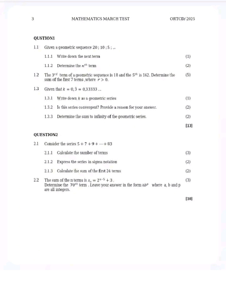Math | PDF