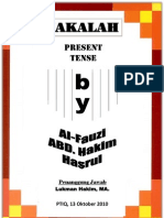 Simple Present Tense PDF