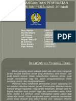 Perancangan Dan Pembuatan Mesin Perajang Jerami