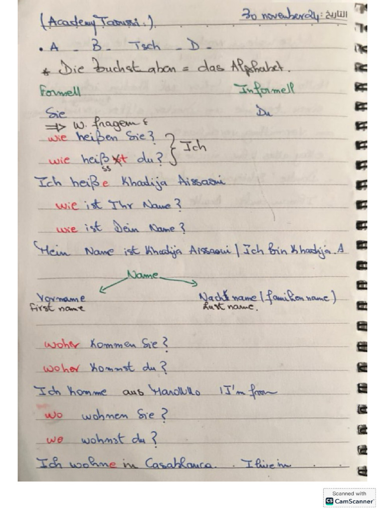 German Lessons | PDF