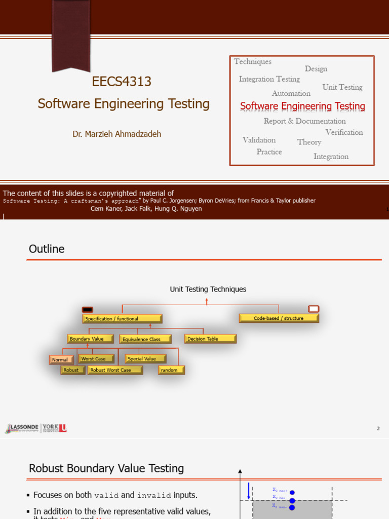 NormalBoundaryValue_part-2 | PDF | Software Testing | Unit Testing