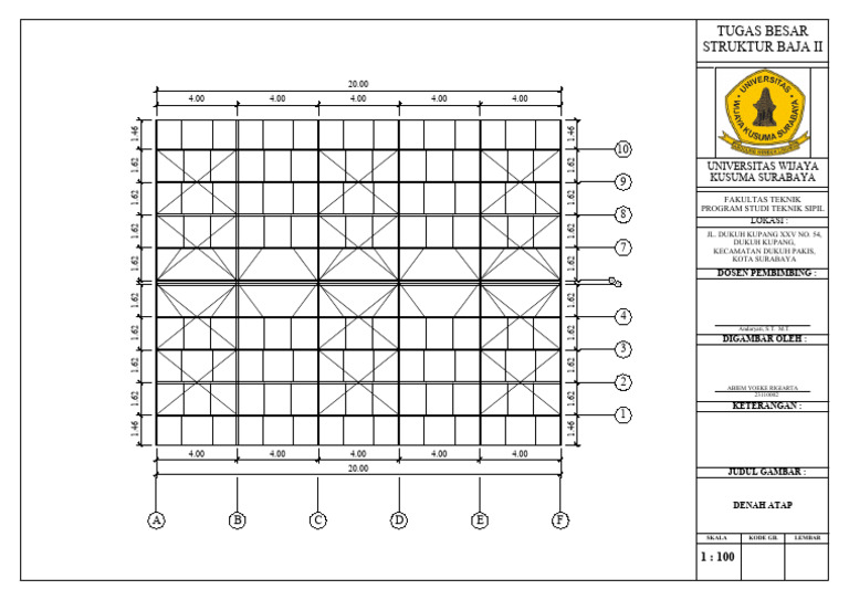 BAJA ABIEM DENAH ATAP-Model | PDF