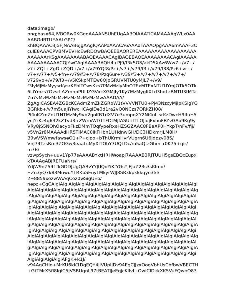 Base64 Image Data Overview | PDF