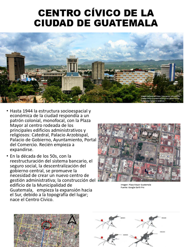 4 - Centro Cívico de La Ciudad de Guatemala | PDF | Guatemala | Diseño ...