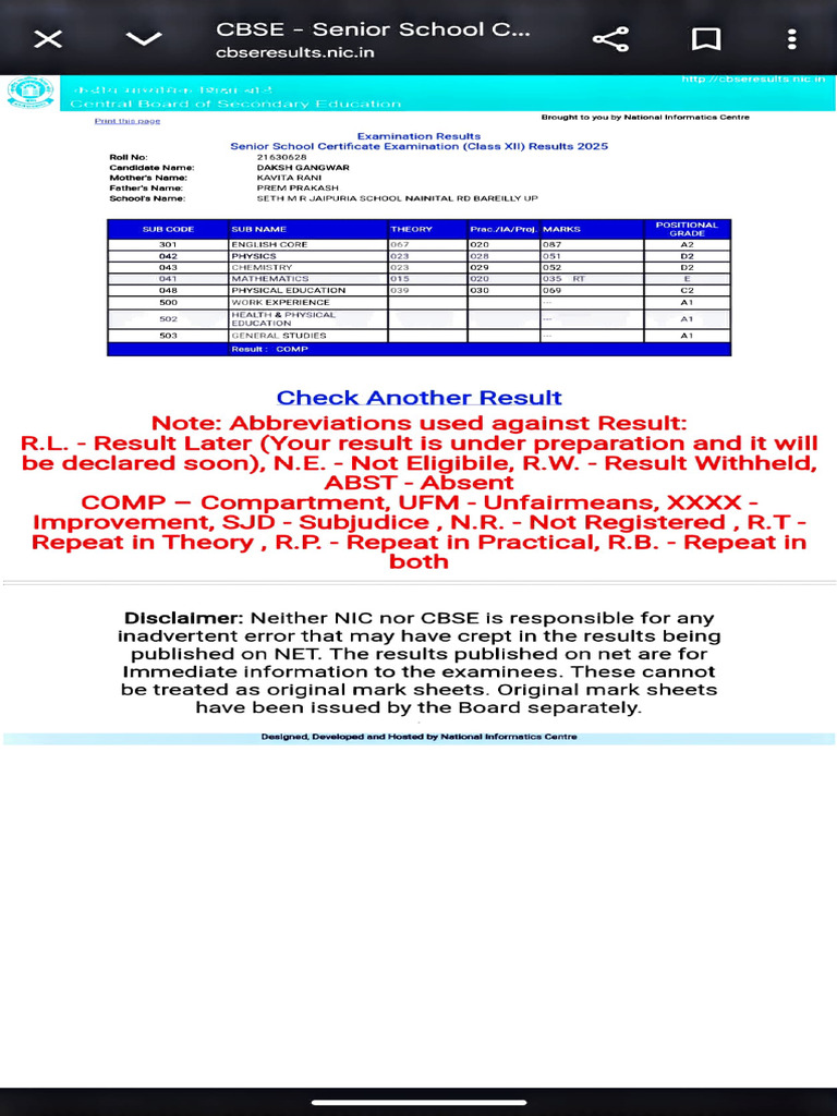 Result | PDF | Secondary Education | Educational Assessment And Evaluation