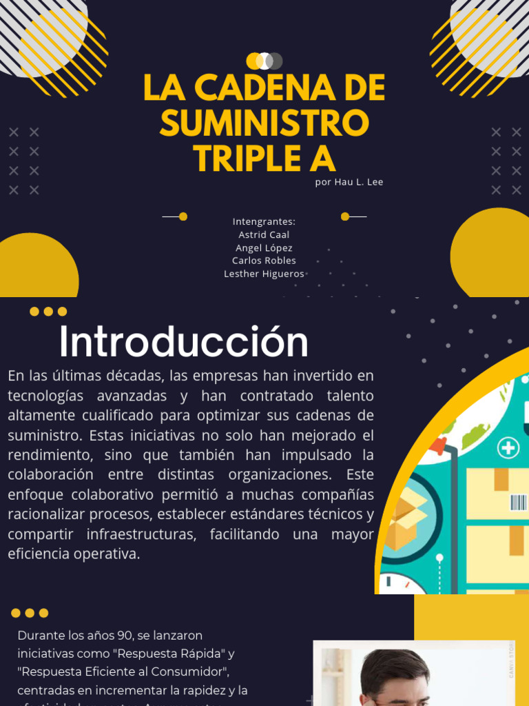 La Cadena de Suministro Triple A | PDF | Cadena de suministro | Business