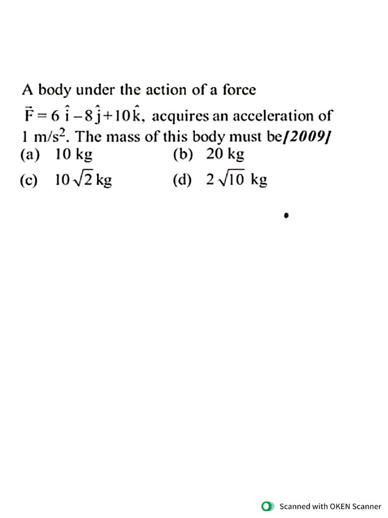 Laws of Motion Problemsl 6 | PDF