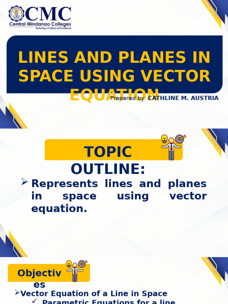 AUSTRIA Session 3 Topic 2 | PDF | Equations | Line (Geometry)