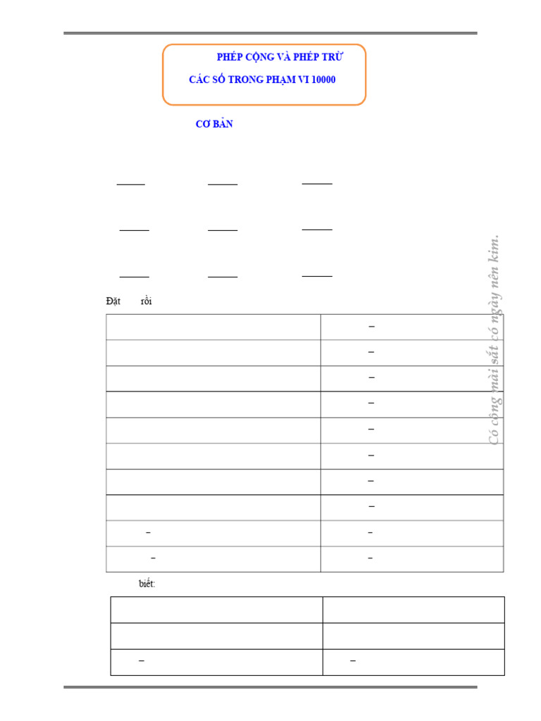Cong Tru Trong Pham Vi 10000 | PDF