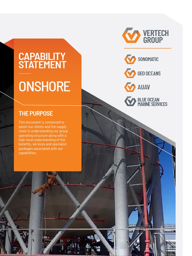 Vertech Group Onshore Capabilities Overview | PDF | Aerial Photography ...