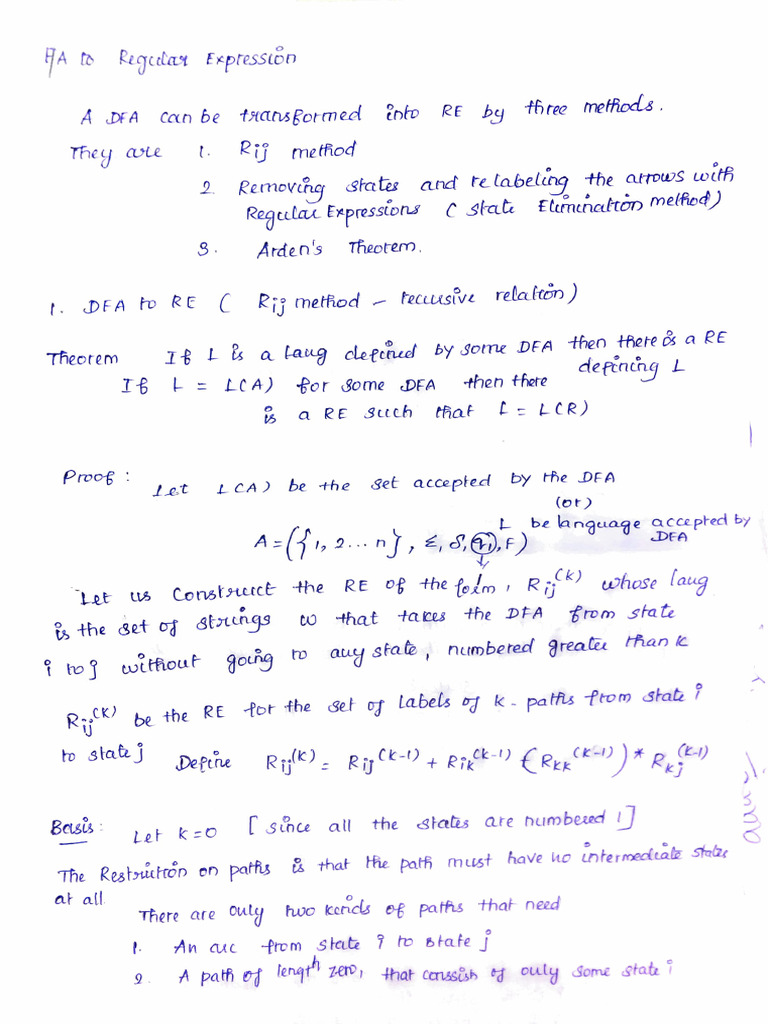 Rij Method for TOC Transformation | PDF