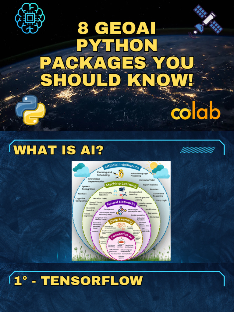 TOP 8 GeoAI Python Libraries | PDF