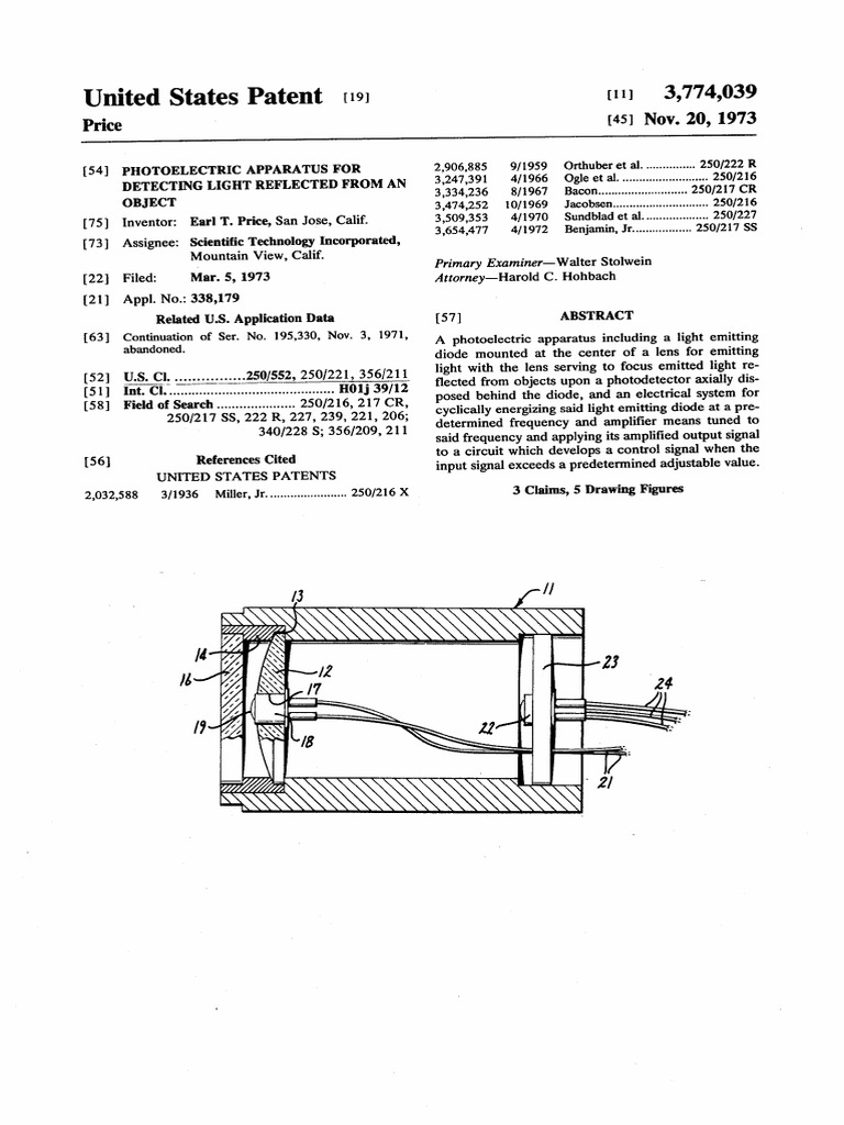 Photoelectric Light Detection System | PDF | Detector (Radio) | Amplifier