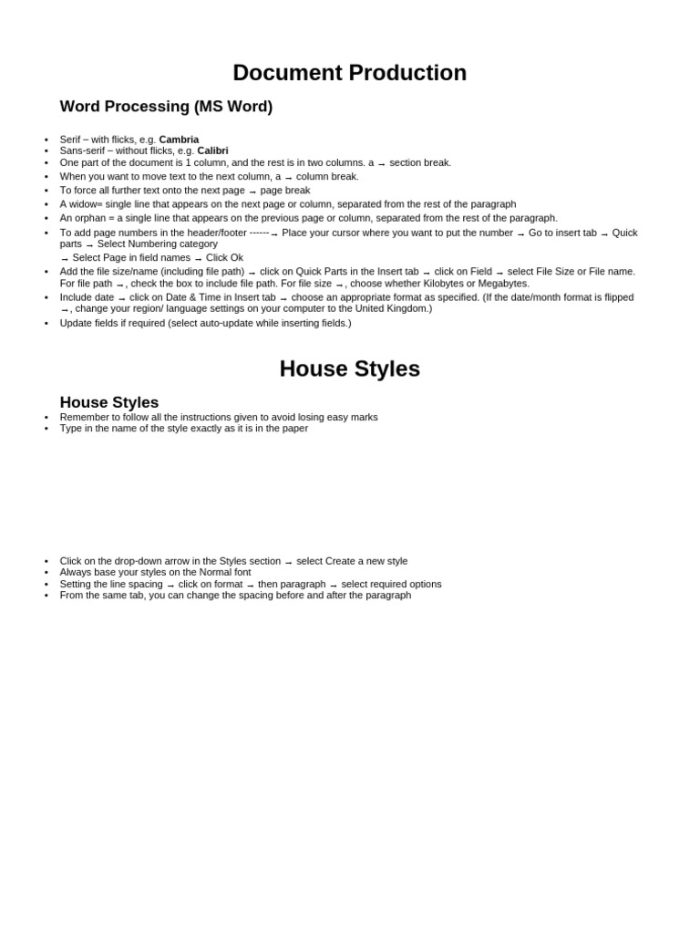 ICT 0417 Practical Notes | PDF | Html Element | Spreadsheet