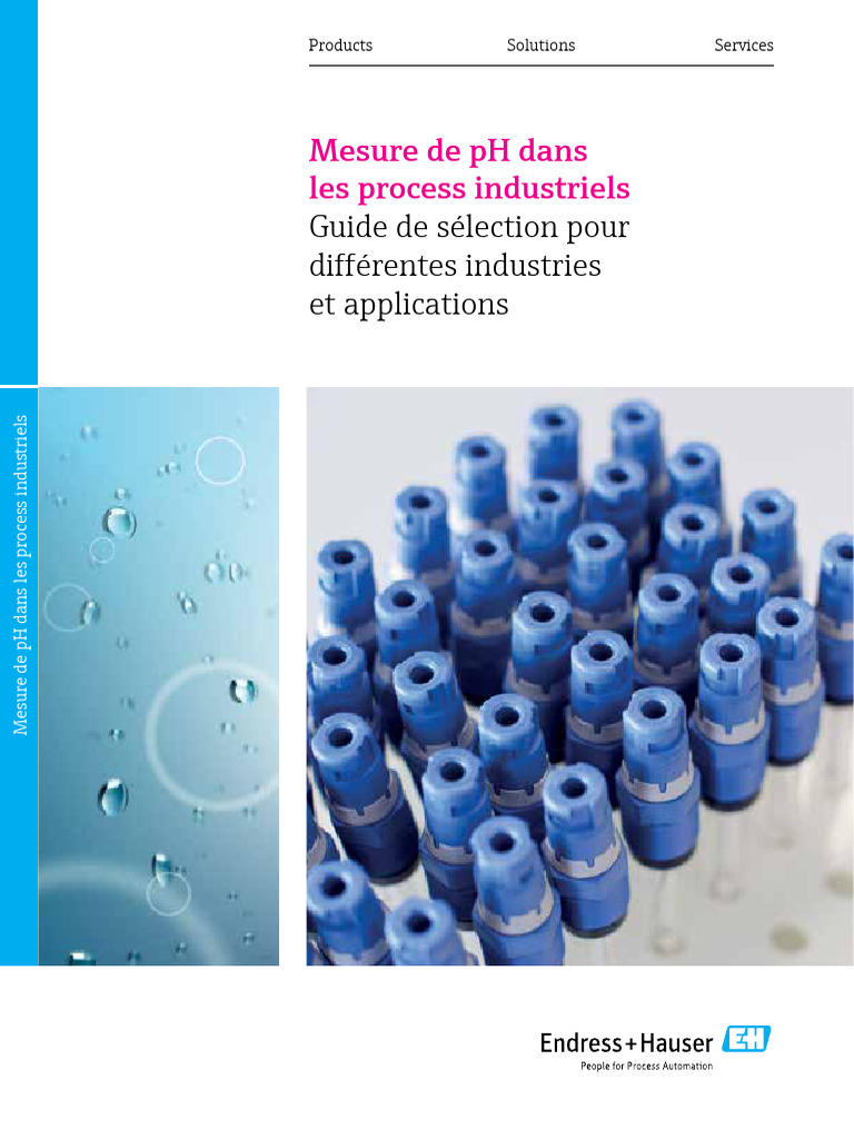 Guide de sélection des électrodes de pH | PDF | Ph | Chimie physique