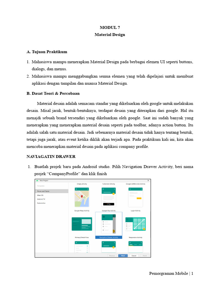 Penerapan Material Design di Android | PDF