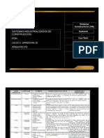 Sistemas Constructivos Industrializados 