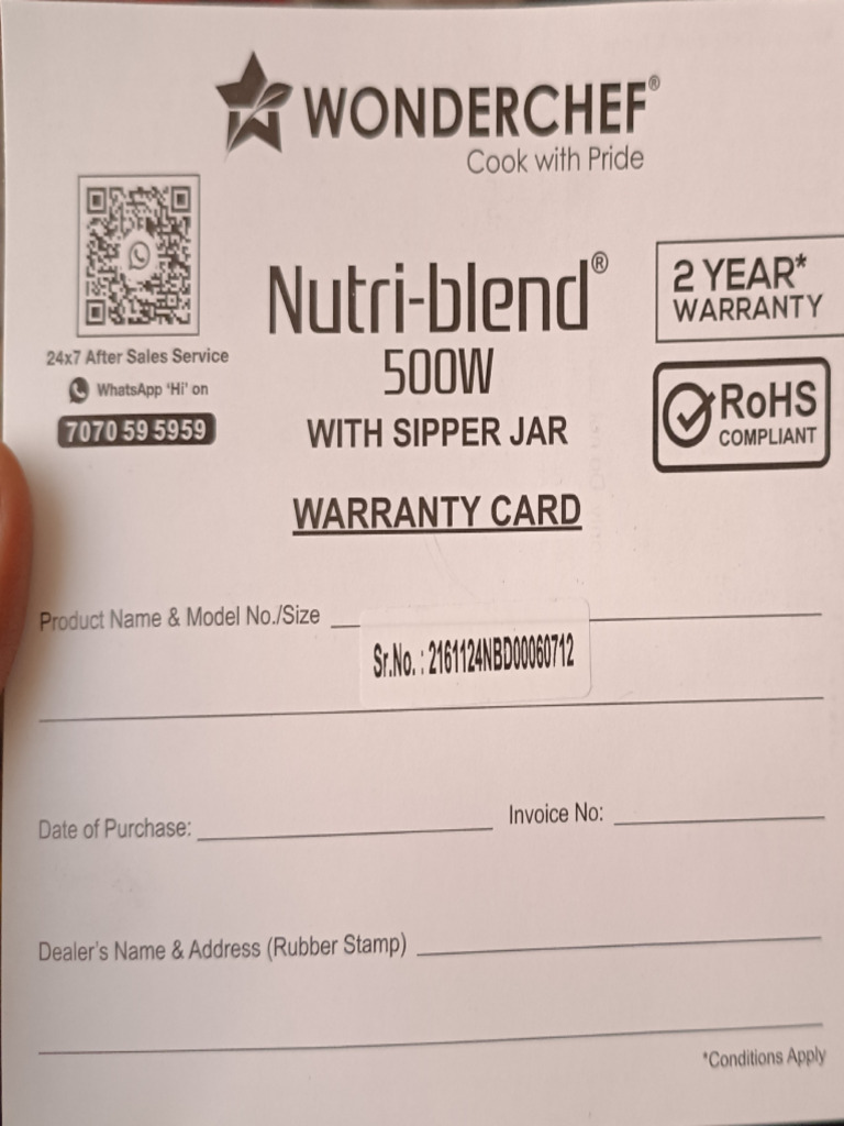 warrantycard | PDF