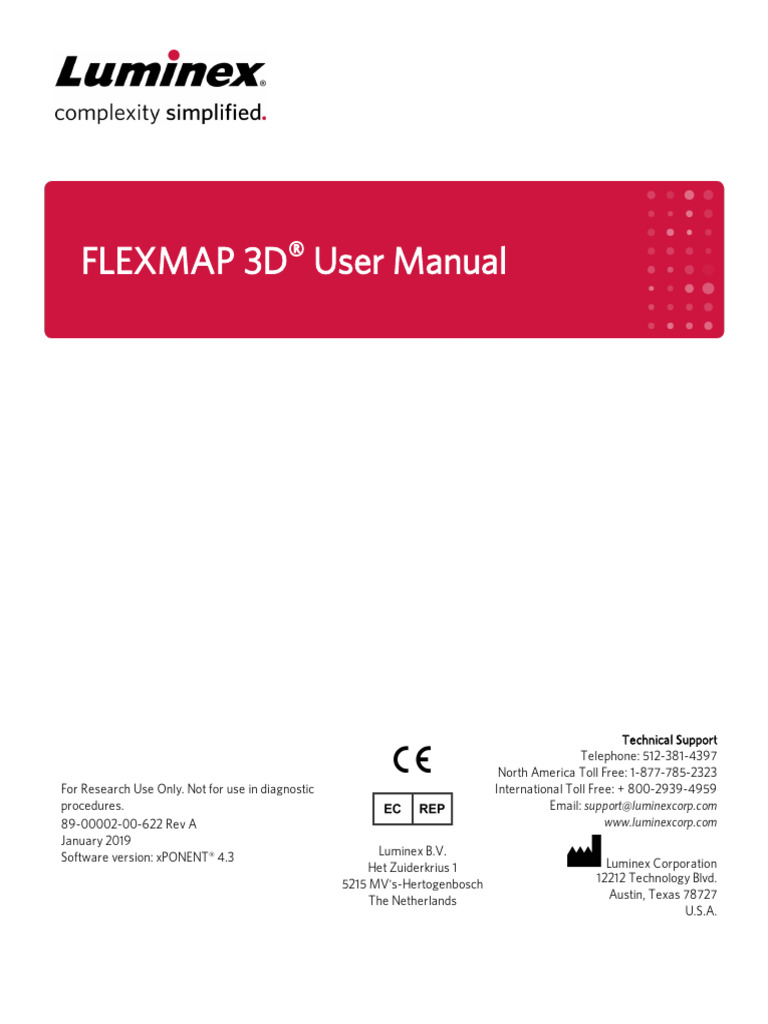 FLEXMAP 3D® User Manual Overview | PDF | Personal Protective Equipment