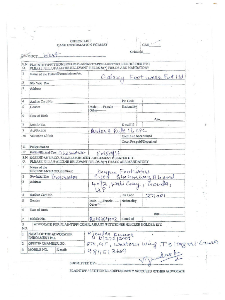 Application to Set Aside Court Decree | PDF | Affidavit | Lawsuit