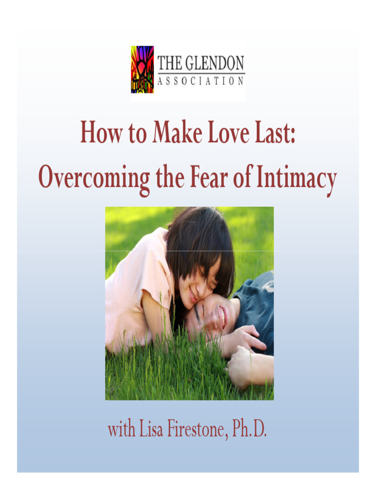 Fear of Intimacy Public | PDF | Mind | Love