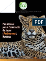 Plan Nacional para La Conservacion Del Jaguar - Honduras