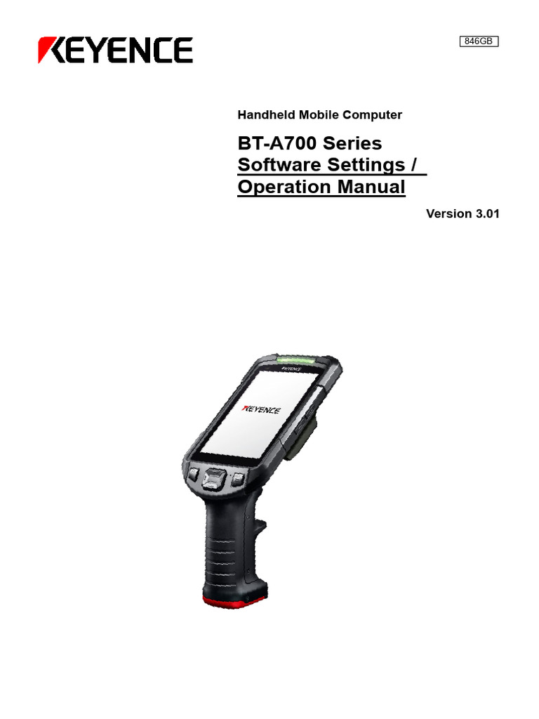 BT-A700 Series Operation Manual | PDF | Wi Fi | Computer Keyboard