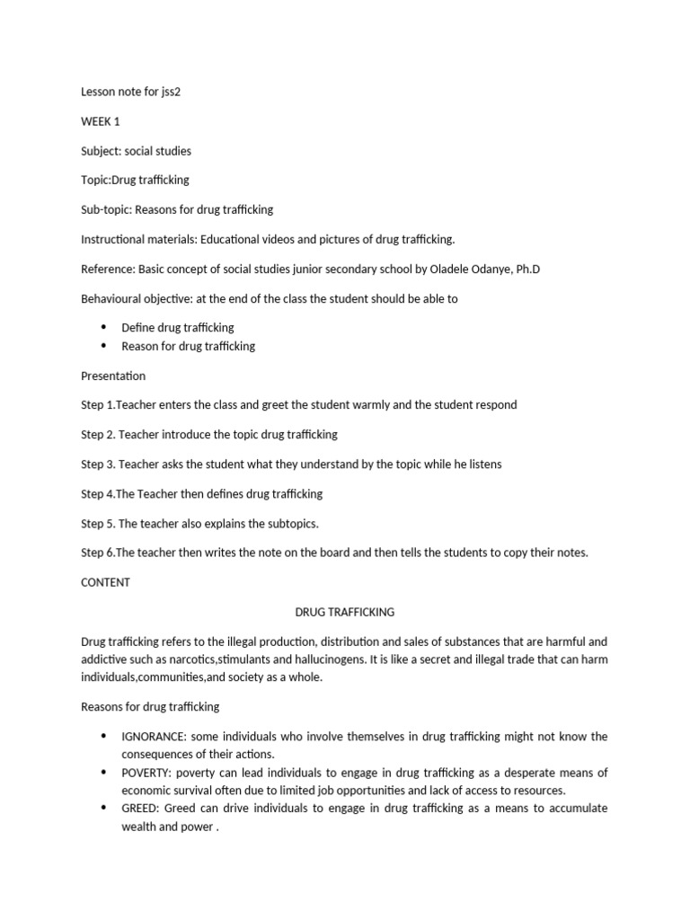 Social Studies Note jss2 | PDF | Capital Punishment | Teachers
