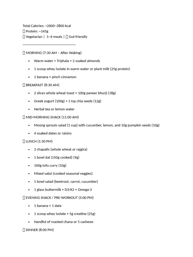 Total Calories | PDF