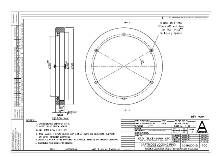 504hs0015 r00 Cartridge Locking Ring | PDF | Firearms