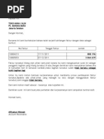 SURAT PERNYATAAN Kehilangan Dokumen Asli