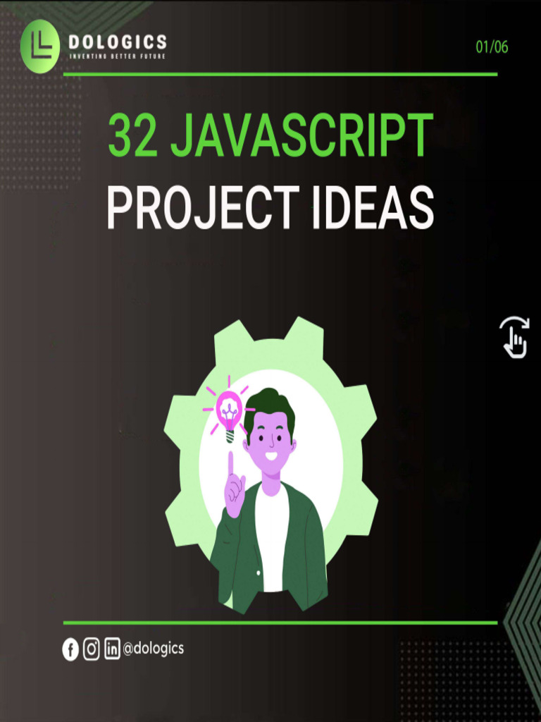 32 Javascript Project Ideas | PDF