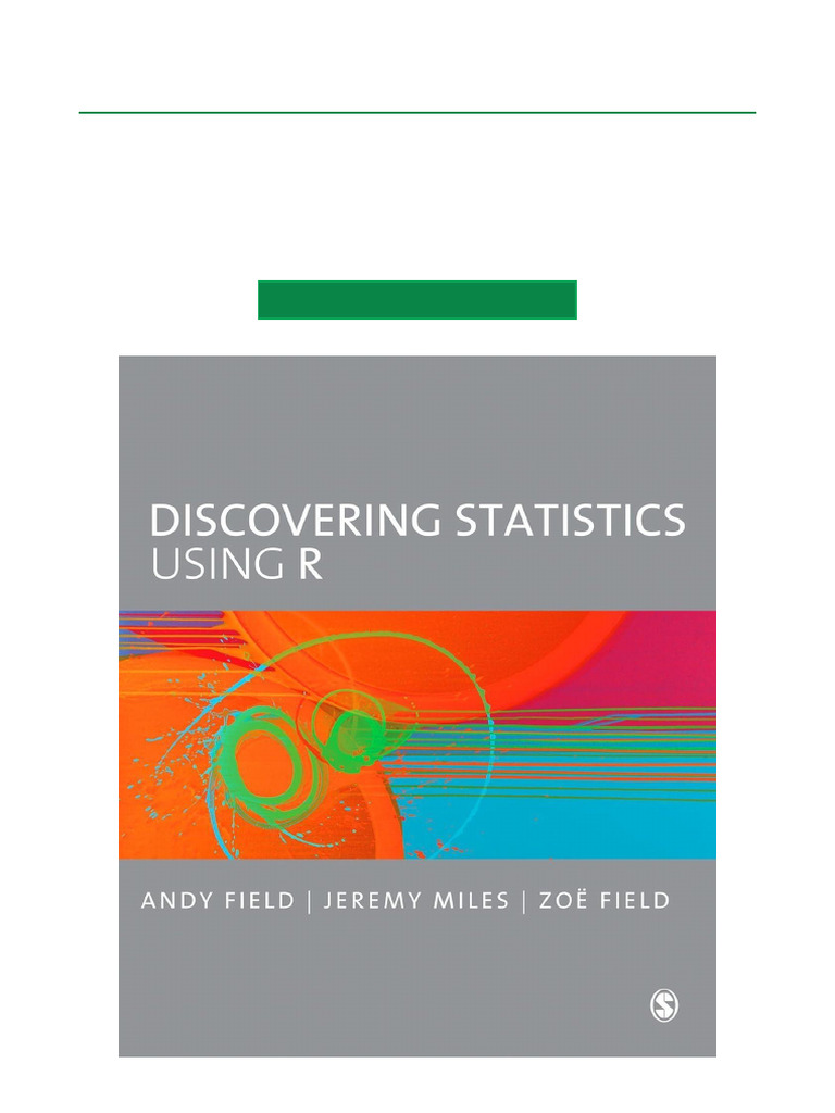 Read Discovering Statistics Using R 1st Edition Verified Download | PDF