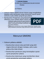 Hukum Pidana I Power Point