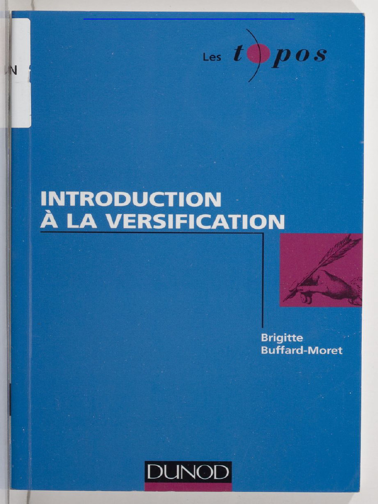 Introduction à la Versification Française | PDF | Sonnets | Stance