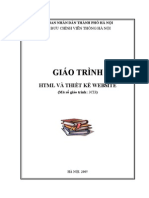 Giao Trinh Ebook Hoc HTML Tieng Viet