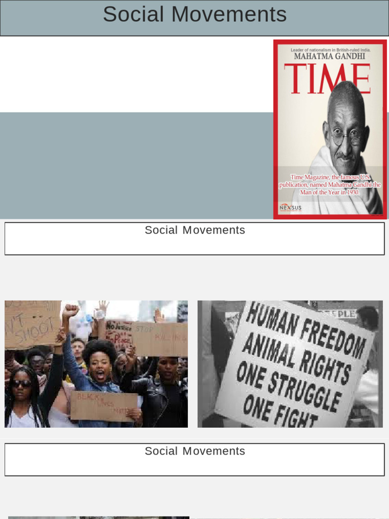 Understanding Social Movements Today | PDF | Social Movements ...