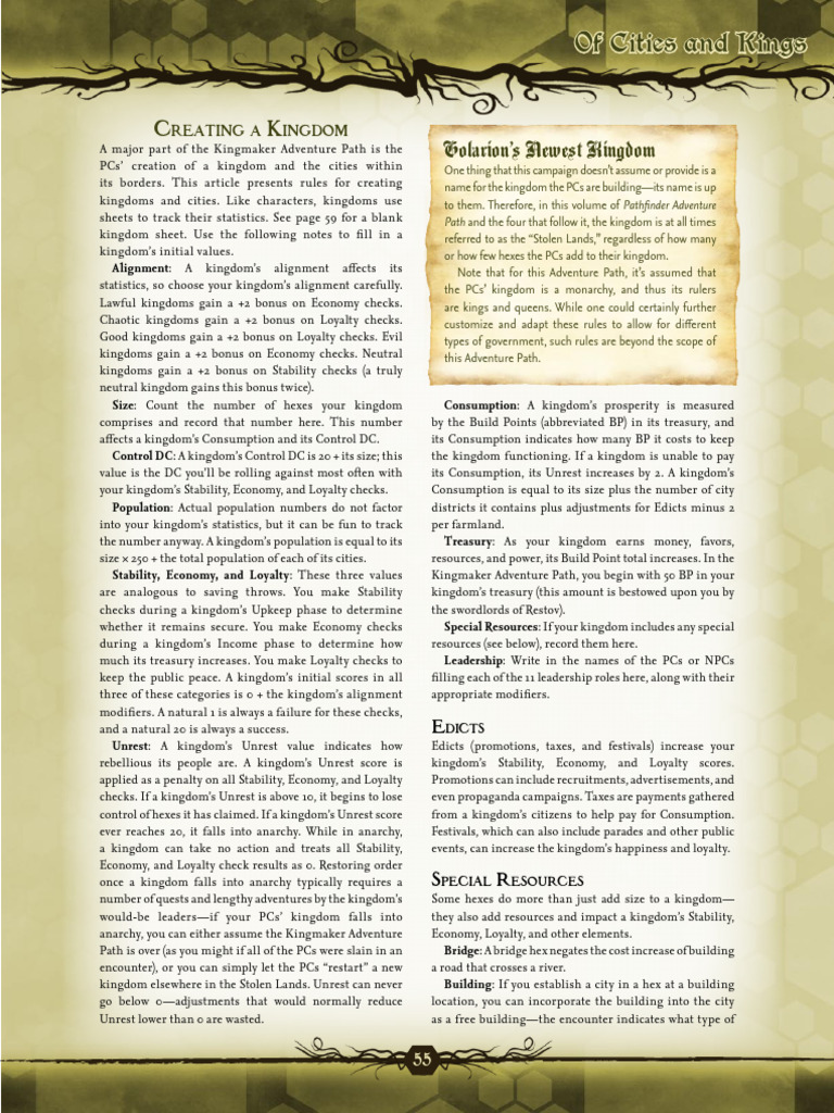 City and Kings | PDF | Taxes